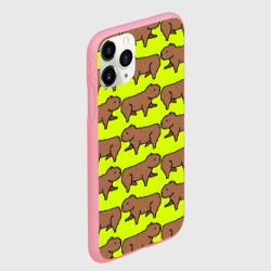 Чехол для iPhone 11 Pro Max матовый Капибара Пикси - фото 2