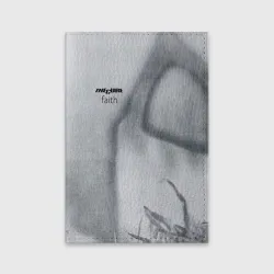 Обложка для паспорта матовая кожа Faith - The Cure
