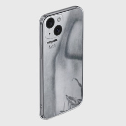 Чехол для iPhone 15 силиконовый с защитой камеры Faith - The Cure - фото 2