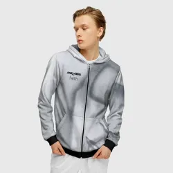 Мужская толстовка 3D на молнии Faith - The Cure - фото 2