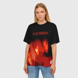 Женская футболка oversize 3D Pornography - The Cure - фото 2