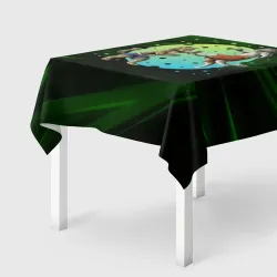 Скатерть 3D Кошачий бой  карате
