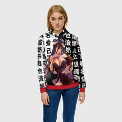 Женская толстовка 3D Альбедо - Повелитель тьмы аниме - фото 2