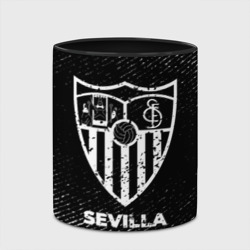 Кружка с полной запечаткой Sevilla с потертостями на темном фоне - фото 2