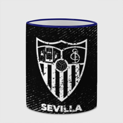 Кружка с полной запечаткой Sevilla с потертостями на темном фоне - фото 2
