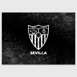 Поздравительная открытка Sevilla с потертостями на темном фоне