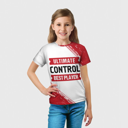 Детская футболка 3D Control: Best Player Ultimate, цвет 3D печать - фото 5