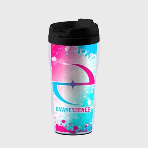 Термокружка-непроливайка Evanescence neon gradient style