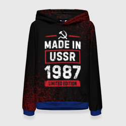 Женская толстовка 3D Made in USSR 1987 - limited edition