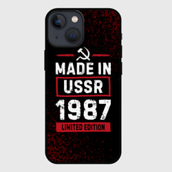 Чехол для iPhone 13 mini Made in USSR 1987 - limited edition