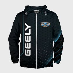 Мужская ветровка 3D Geely Абстракция