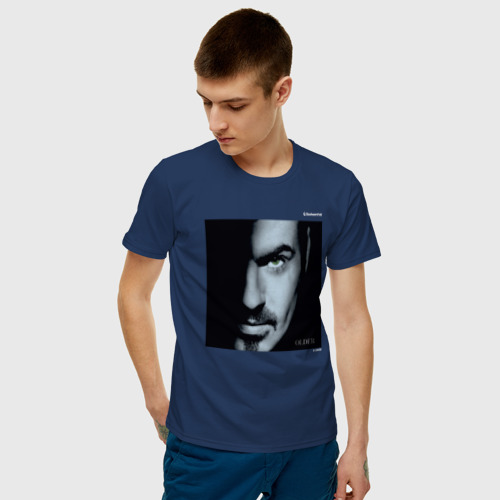 Мужская футболка хлопок SV Older B, цвет темно-синий - фото 3