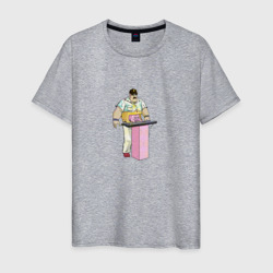На заре Крэнг – Мужская футболка хлопок с принтом купить со скидкой в -20%
