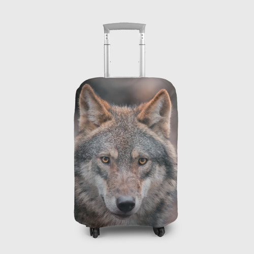 Чехол для чемодана 3D Волк с грустными глазами, цвет 3D печать