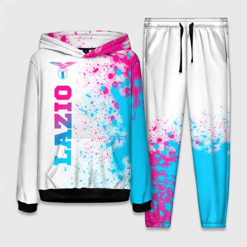 Женский костюм с толстовкой 3D Lazio neon gradient style: по-вертикали