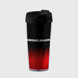 Термокружка-непроливайка Nickelback red plasma
