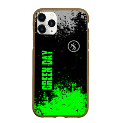 Чехол для iPhone 11 Pro Max матовый Green day - hits