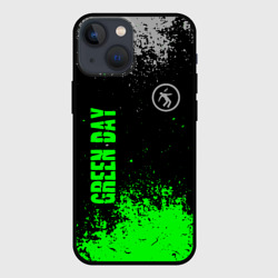 Чехол для iPhone 13 mini Green day - hits