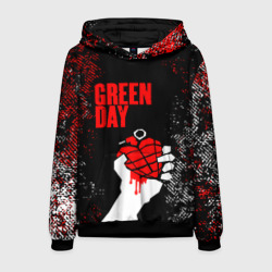 Мужская толстовка 3D Green day - краска