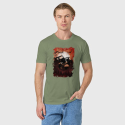Мужская футболка хлопок Джип и сова - фото 2
