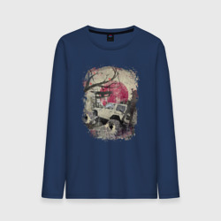 Мужской лонгслив хлопок Бездорожье Азия