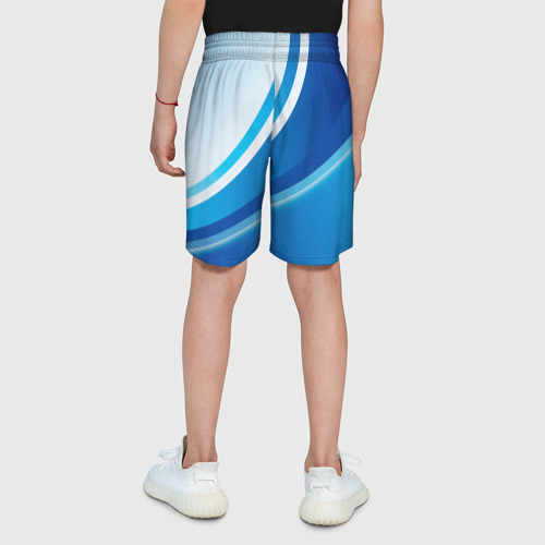Детские спортивные шорты 3D opel  абстракция, цвет 3D печать - фото 5