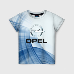 Детская футболка 3D Opel - logo