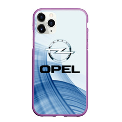 Чехол для iPhone 11 Pro Max матовый Opel - logo