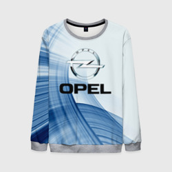 Мужской свитшот 3D Opel - logo