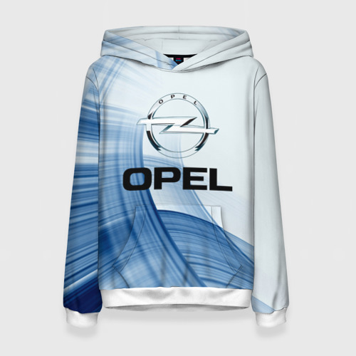 Женская толстовка 3D Opel - logo, цвет 3D печать