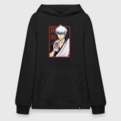 Худи SuperOversize хлопок Самурай Гинтоки Саката