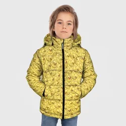 Зимняя куртка для мальчиков 3D Утиный принт - фото 3