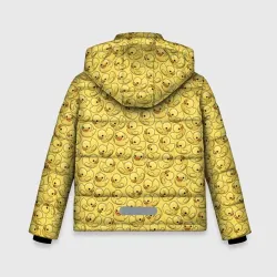 Зимняя куртка для мальчиков 3D Утиный принт - фото 2