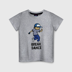Breakdance boy – Детская футболка хлопок с принтом купить со скидкой в -20%