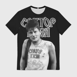 Мужская футболка 3D Gas Sector