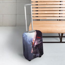 Чехол для чемодана 3D Берсерк С Мечечём На Плече - фото 2