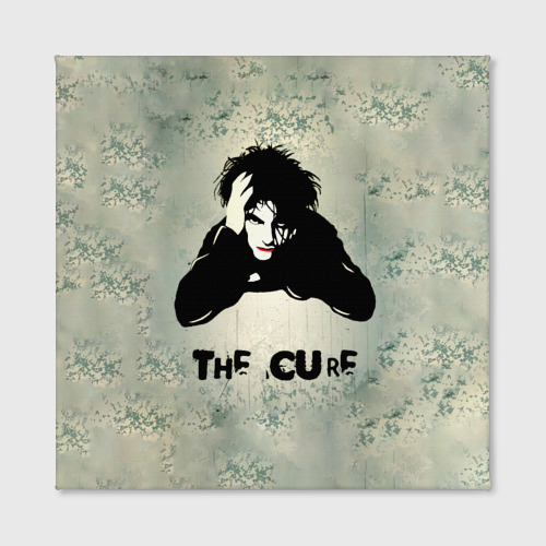 Холст квадратный Роберт Смит - The Cure, цвет 3D печать - фото 2