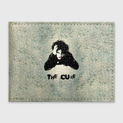 Обложка для студенческого билета Роберт Смит - The Cure, цвет синий