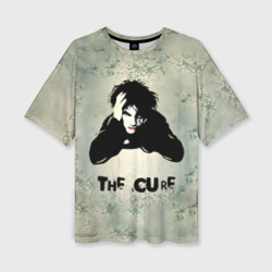 Женская футболка oversize 3D Роберт Смит - The Cure