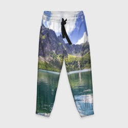 Детские брюки 3D Прозрачное горное озеро