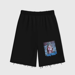 Женские шорты oversize футер хлопок Не рабыня перед тобой, а Хюррем
