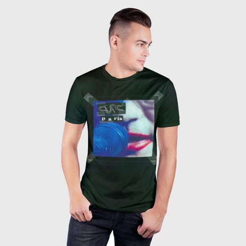 Мужская футболка 3D Slim Paris - The Cure, цвет 3D печать - фото 3