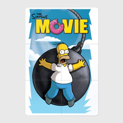 Магнитный плакат 2Х3 The Simpsons movie - Гомер и бомба