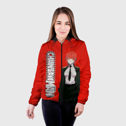 Женская куртка 3D Макима детектив - Человек-бензопила - фото 2