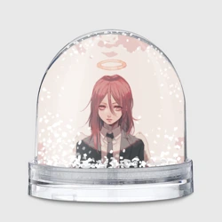 Игрушка Снежный шар Девушка ангел Макима