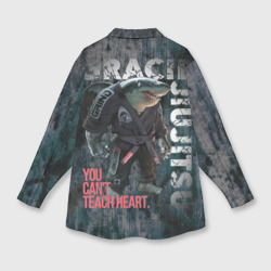 Мужская рубашка oversize 3D Gracie JJ "You Can't Teach Heart"