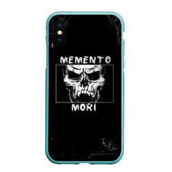 Чехол для iPhone XS Max матовый Skull - Memento mori