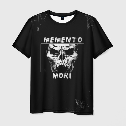 Мужская футболка 3D Skull - Memento mori, цвет 3D печать