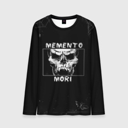Мужской лонгслив 3D Skull - Memento mori