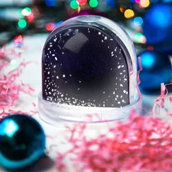 Игрушка Снежный шар Молчаливые космические Дали - фото 2